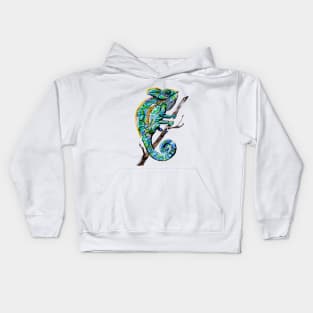 magic chameleon Kids Hoodie